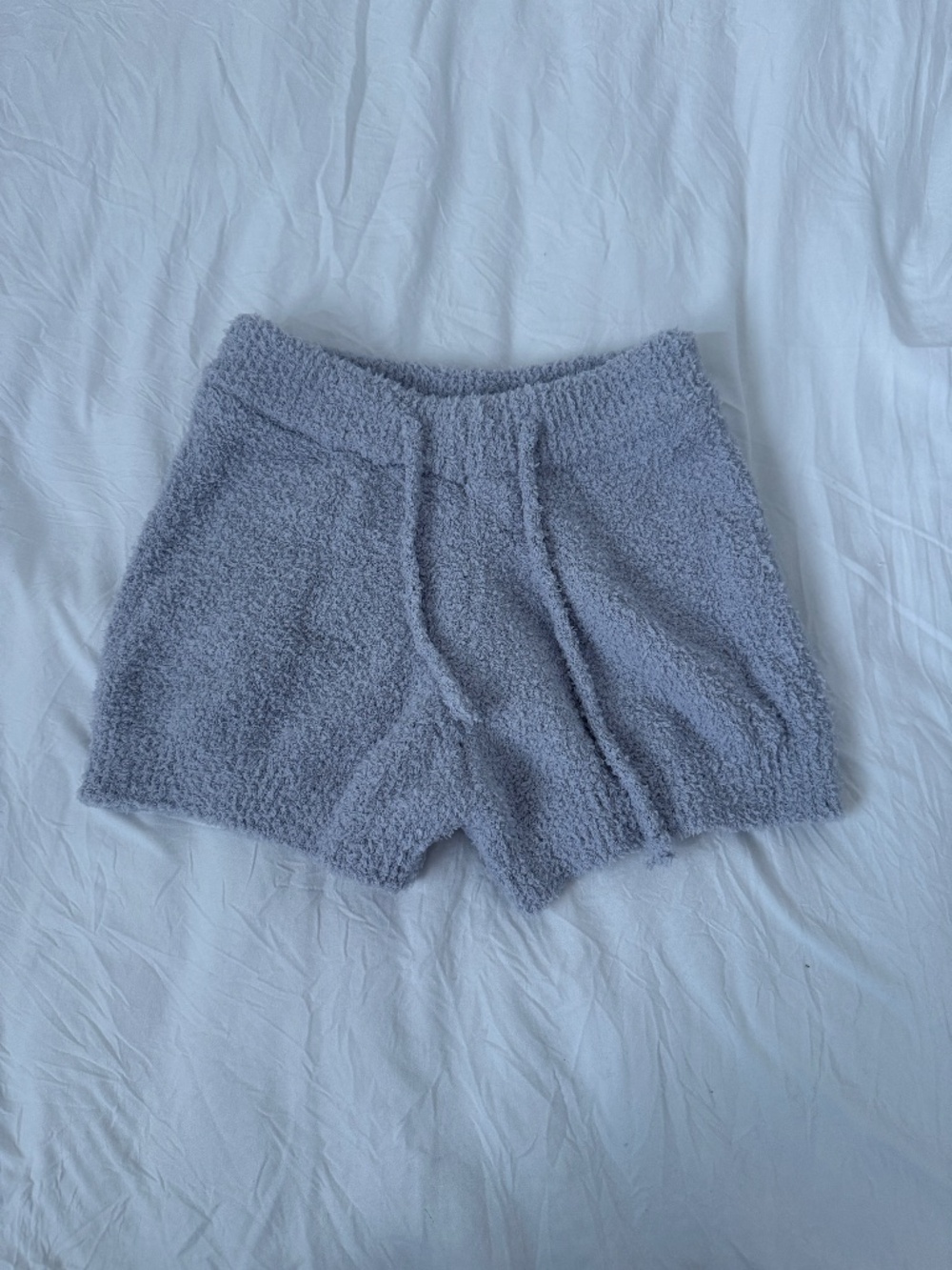 plush shorts   size large   -NWOT -no flaws